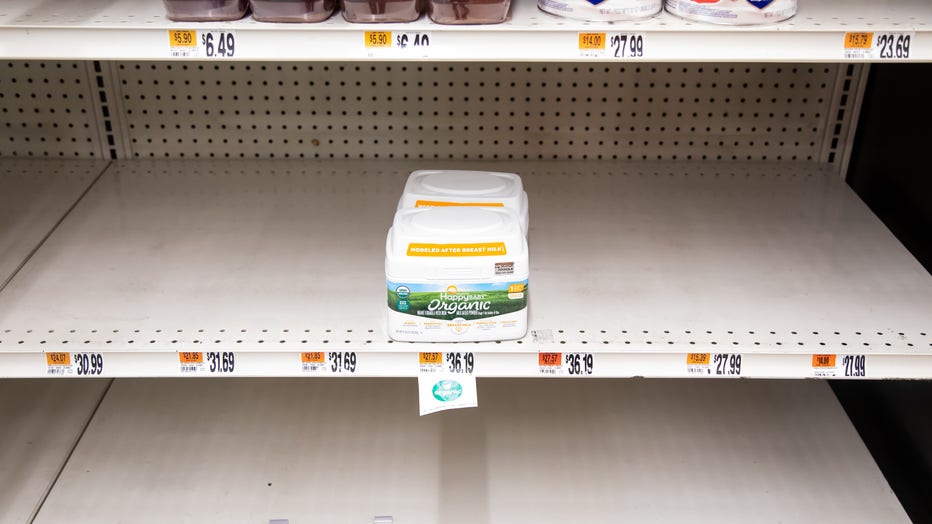 U.S.-NEW YORK-BABY FORMULA SHORTAGE