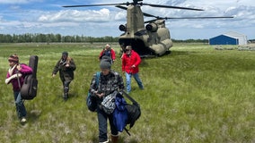 Denver man rescued by helicopter after being stranded by Yellowstone floodwaters