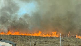 Firefighters battle brush fire in Fairfield as temperatures soar across the Bay Area