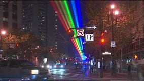 Photos: San Francisco lights world's largest pride flag