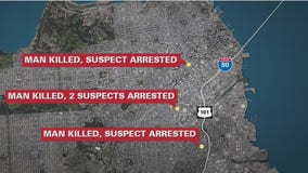 San Francisco police make 4 homicide arrests in 3 separate stabbings