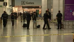 Suspect in custody after attacking 3 travelers at SFO, possibly with a knife