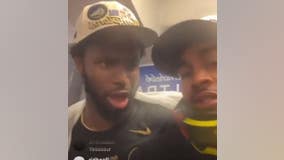 'We bout to get a bag,' says Jordan Poole, Andrew Wiggins after NBA Finals win