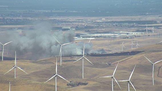 Wildfires break out in North Bay, East Bay amid searing temperatures