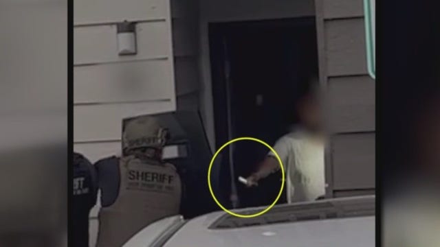 Video shows police shoot and kill man wanted in Alexis Gabe murder