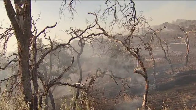 'Old Fire' that burned 570 acres now at 85% containment