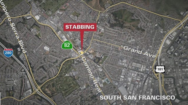 San Francisco utility worker stabbed in neck, suspect flees