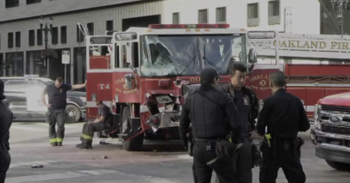 Four firefighters injured after fire engines collide | KTVU FOX 2