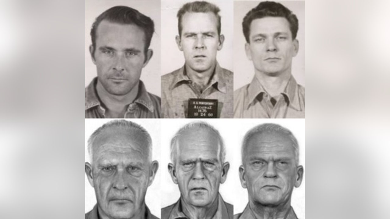 US Marshals release age-progressed images of men who escape from Alcatraz  Island prison in 1962