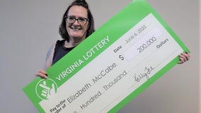 Virginia hairdresser shocked after winning $200K lottery