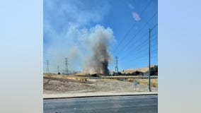 Grass fire breaks out in Pittsburg