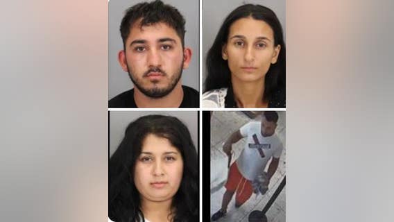 Palo Alto police arrest 4 in connection to organized lululemon thefts, 1 suspect remains outstanding
