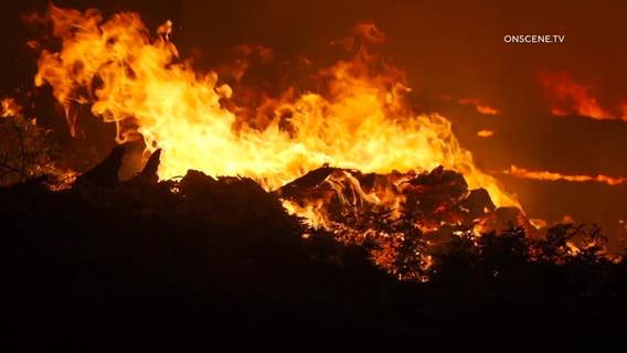 Yosemite wildfire moving east into Sierra National Forest