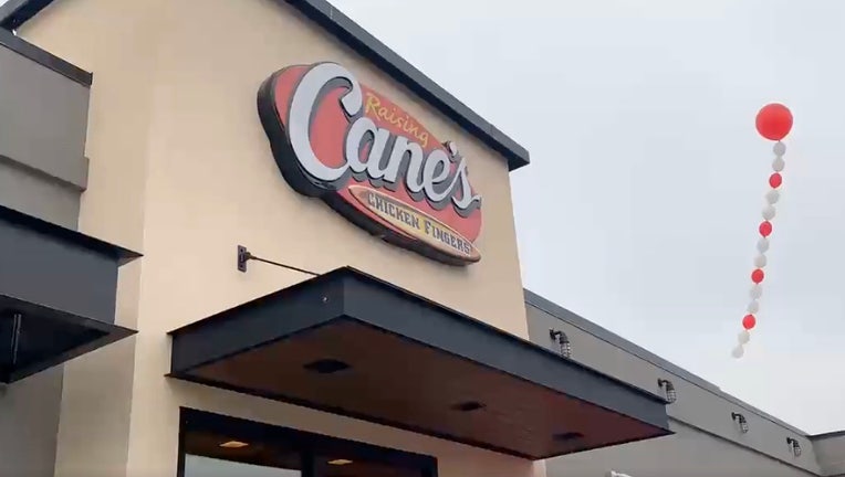 Raising Cane's now open in Oakland