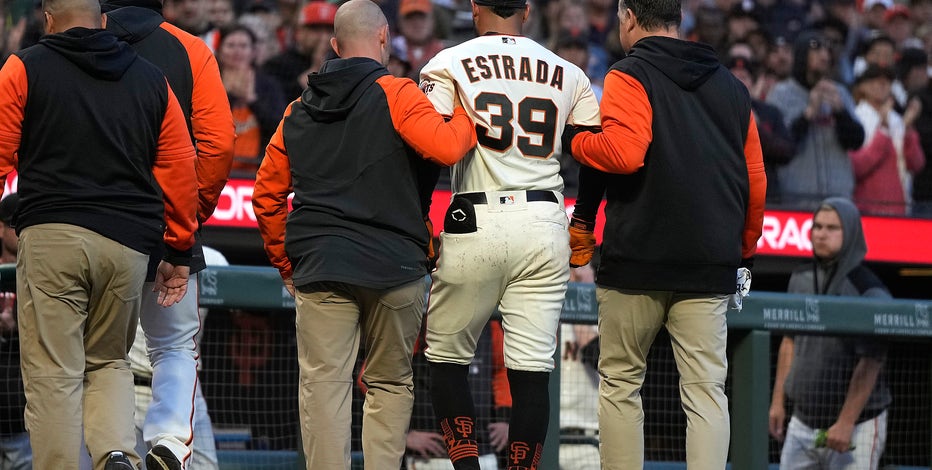 2023 Game Used Road Jersey worn by #39 Thairo Estrada on 4/3 @ CWS