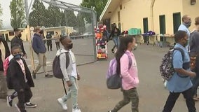 1st day of school in Oakland brings a sense of normalcy