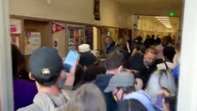 Protestors say they plan to sue Oakland Unified Schools over Parker Elementary clash