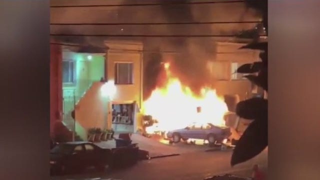Firefighter injured battling blaze in San Francisco's Bayview District