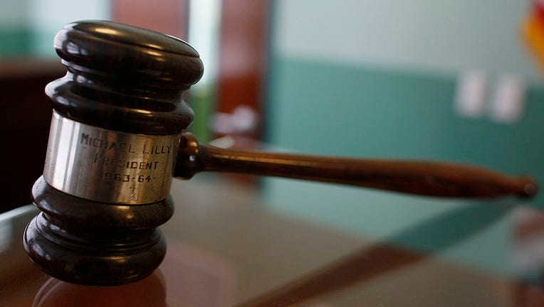 FILE - A judge’s gavel rests on top of a desk in the courtroom of the Black Police Precinct and Courthouse Museum on Feb. 3, 2009, in Miami, Florida. (Photo by Joe Raedle/Getty Images)