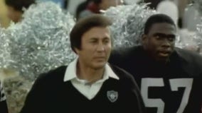 Former Raiders coach Tom Flores: first person of color to lead NFL team