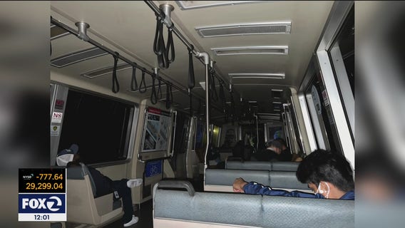 Major delays in BART's Transbay Tube disrupt service through the evening