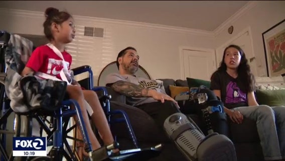 East Bay father speaks out after he and 5-year-old son hit by car crashing into Trader Joe's