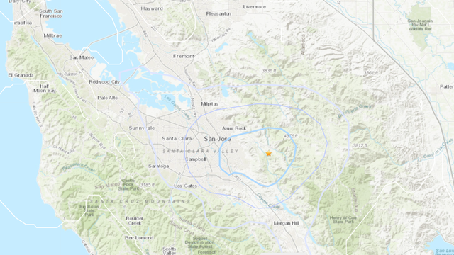 Small earthquake rattles San Jose