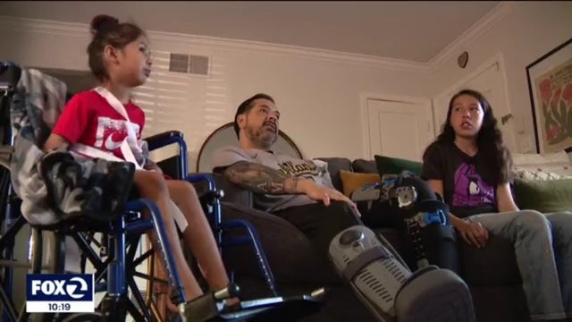 East Bay father speaks out after he and 5-year-old son hit by car crashing into Trader Joe's