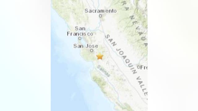 Earthquake near Morgan Hill measures 2.7
