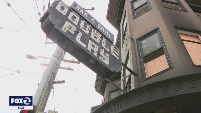Double Play bar fire destroys San Francisco sports history