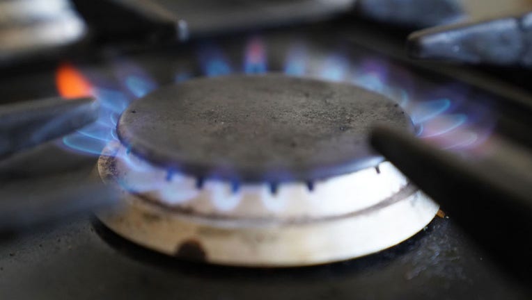 FILE - A natural gas stove is pictured in a file image dated Aug. 25, 2022. (Photo by Stefan Rousseau/PA Images via Getty Images)