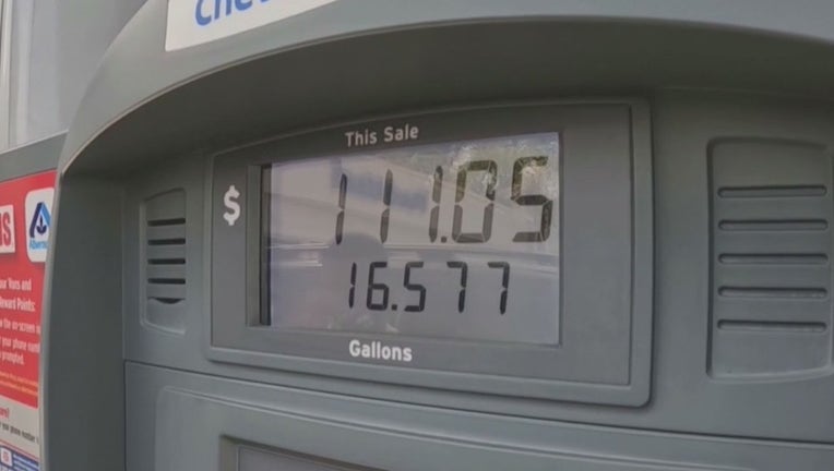 Gas prices generic graphic