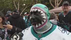 Fans fill 'the tank' for Sharks home opener