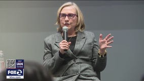 Hillary Clinton visits San Francisco to campaign for Prop 1 abortion rights amendment