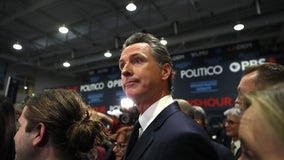 Newsom vows to finish four-year term if reelected governor