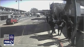 Hammer attack on AC Transit bus driver in Oakland caught on video