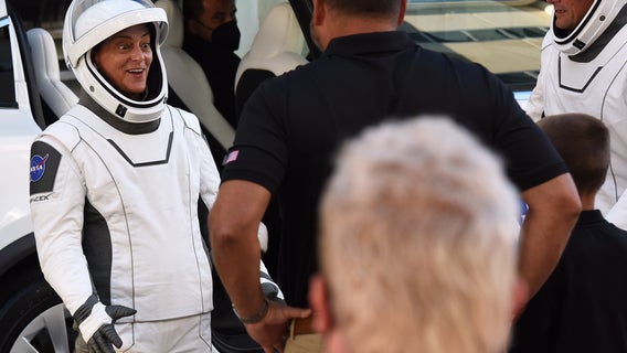 First Native American woman in space awed by Mother Earth