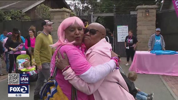 Thousands walk in SF for Susan G. Komen Foundation