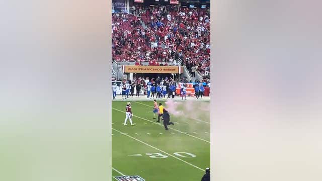 Protester tackled during 49ers games files police report