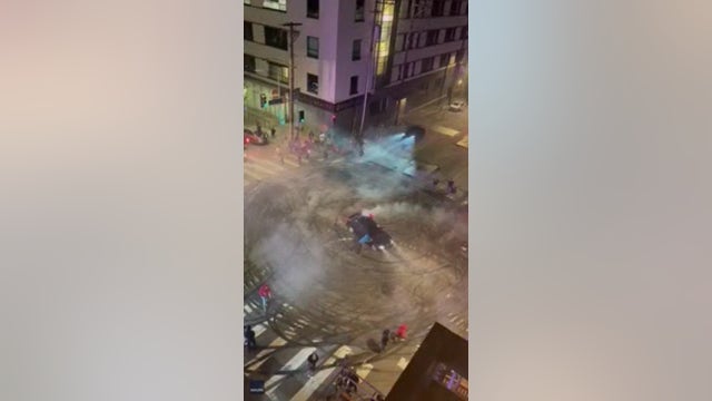 Neighbors frustrated with San Francisco police during sideshow