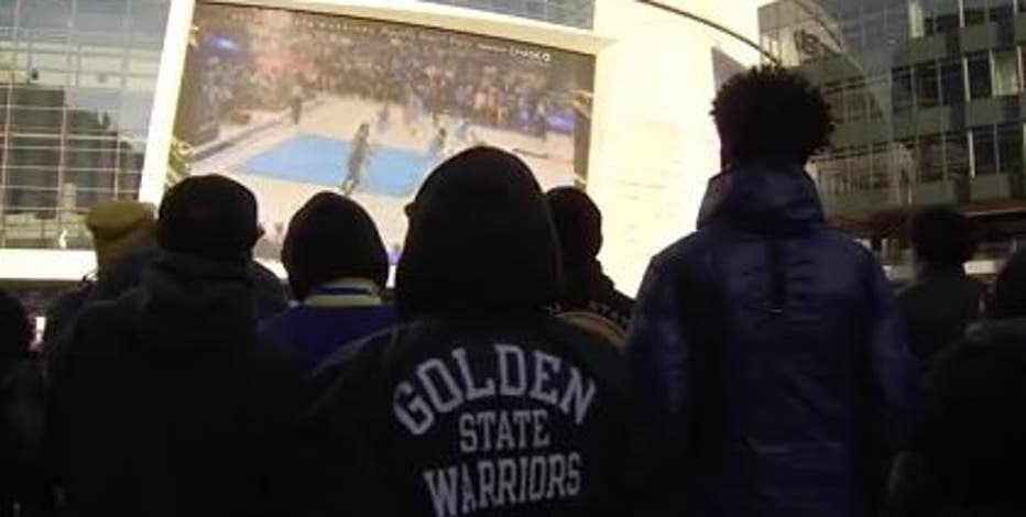 Warriors Encourage Fans to Arrive Early for Pregame Championship  Celebration