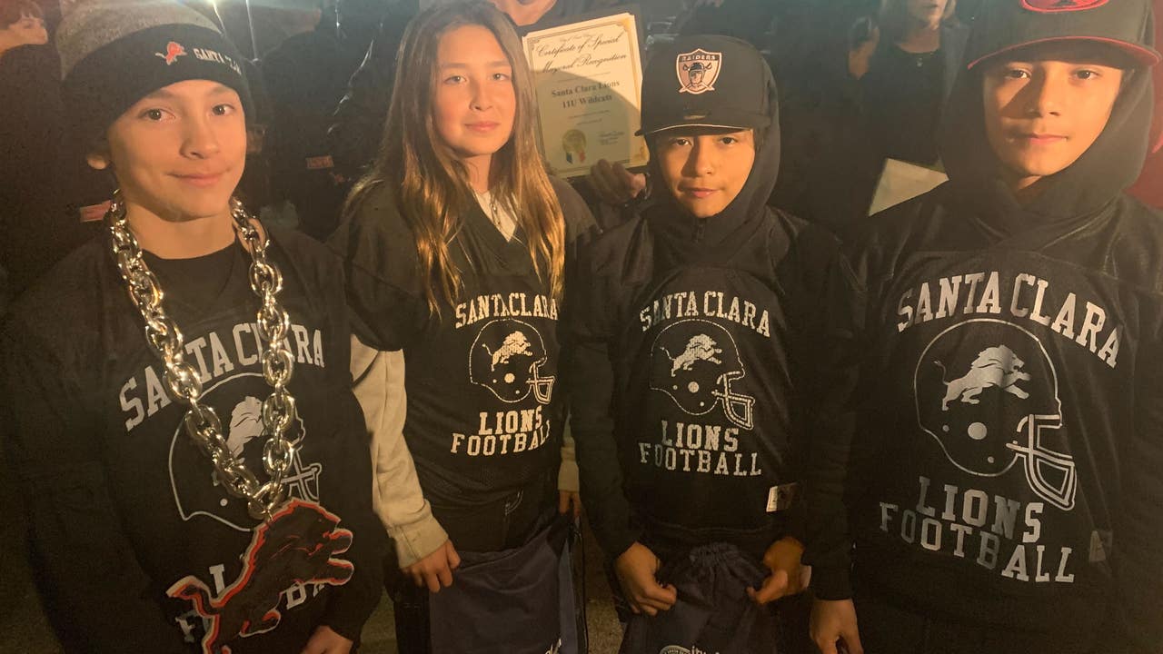 Santa Clara Pop Warner football team headed to Orlando to play for