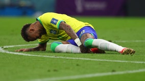 Injured Neymar to miss Brazil's second World Cup match