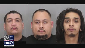 San Jose police arrest 3 men for alleged business burglaries