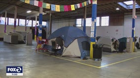 Unhoused in Berkeley thankful for nontraditional warehouse they call home