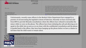 Alameda County public defender accuses Berkeley police of violating minors' Miranda rights