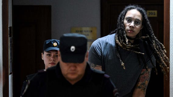 WNBA star Brittney Griner transferred to Russian penal colony in Mordovia region