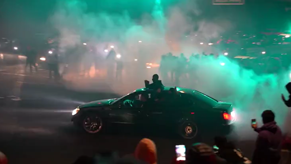 Vallejo police stop 300-vehicle sideshow