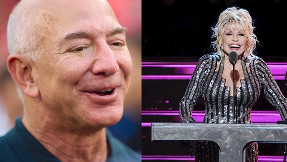 Dolly Parton awarded $100 million from Jeff Bezos to give to charities of her choice