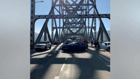 8 cars involved in Carquinez Bridge crash on Thanksgiving